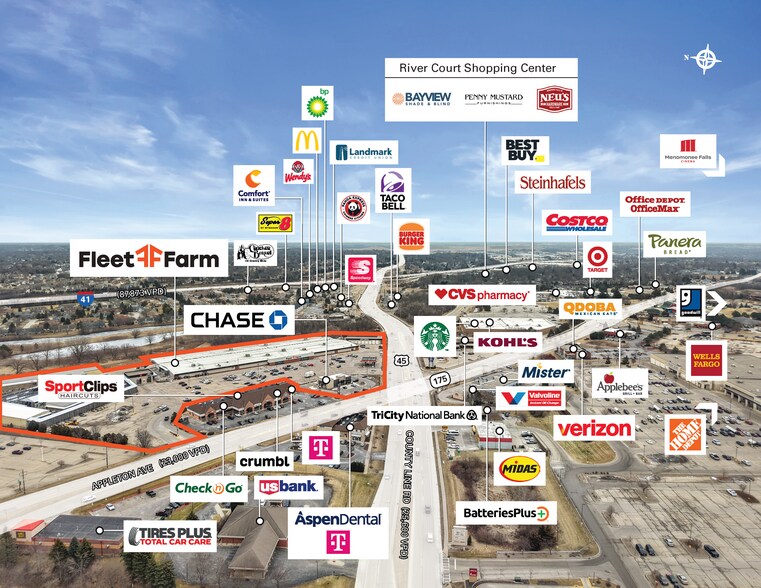 More Photos Of N96 W18200 County Line Rd, Germantown Freestanding For Sale