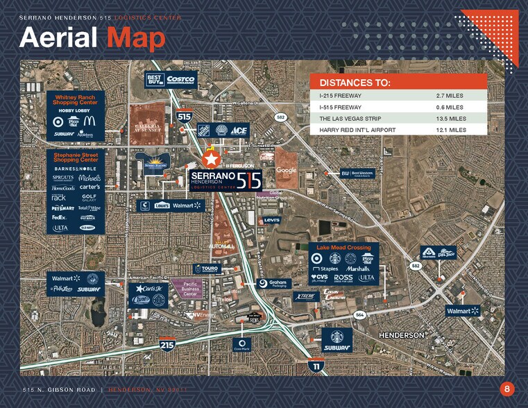 More Photos Of 515 N Gibson Rd, Henderson Distribution For Lease