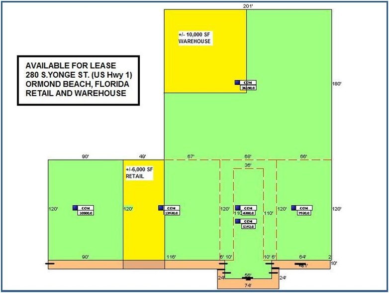 More Photos Of 298 S Yonge St, Ormond Beach Freestanding For Lease