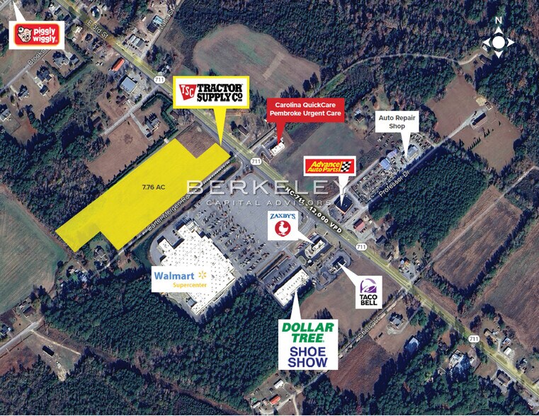 More Photos Of 8141 NC Highway 711, Pembroke General Retail For Sale