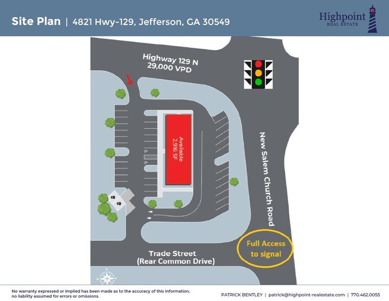 More Photos Of 4821 Us-129 Hwy, Jefferson Fast Food For Sale