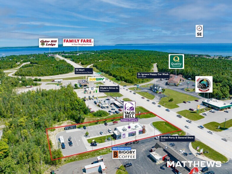 More Photos Of W 206 US-2, Saint Ignace Fast Food For Sale