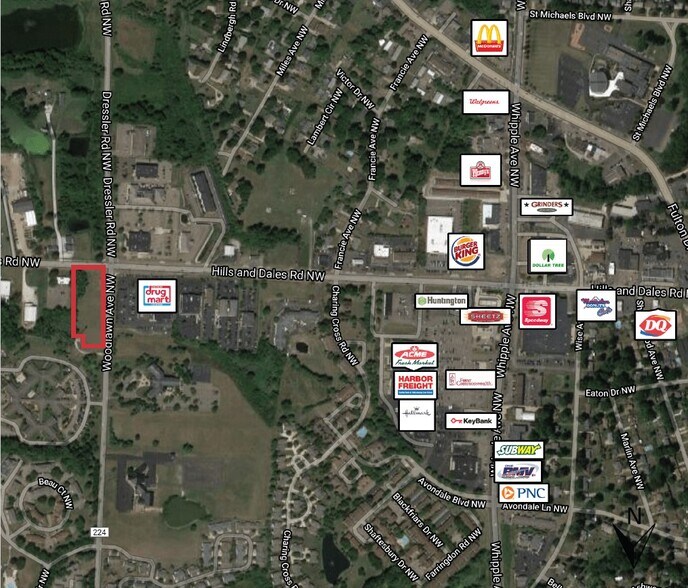 Primary Photo Of 2837 Woodlawn NW ave, Canton Land For Sale