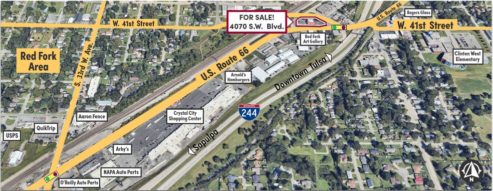 More Photos Of 4070 Southwest Blvd, Tulsa Restaurant For Sale