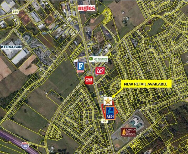 More Photos Of 110 Whitewood Blvd, Johnson City General Retail For Lease