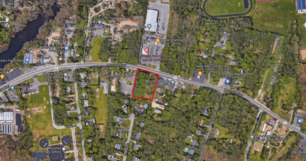 More Photos Of 210 Montauk Hwy, Moriches Land For Sale