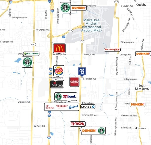 More Photos Of 124 E Rawson Ave, Oak Creek Land For Sale