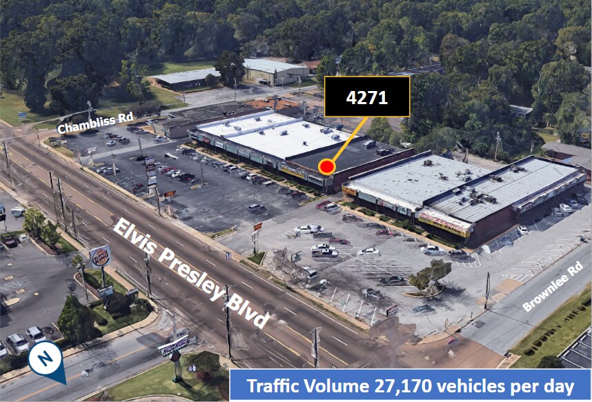 More Photos Of 4271-4273 Elvis Presley Blvd, Memphis Freestanding For Lease