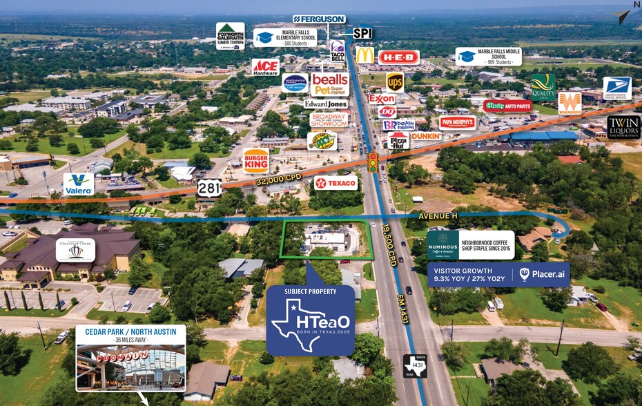 More Photos Of 909 Avenue H, Marble Falls Fast Food For Sale