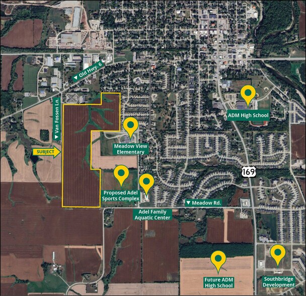 More Photos Of Van Fossen Ln @ Old Highway 6, Adel Land For Sale