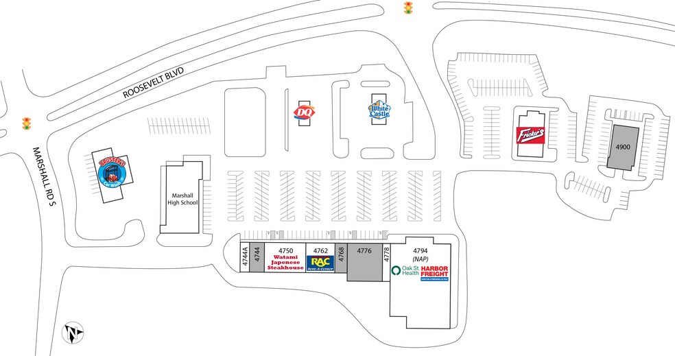 More Photos Of 4744-4778 Roosevelt Blvd, Middletown Unknown For Lease