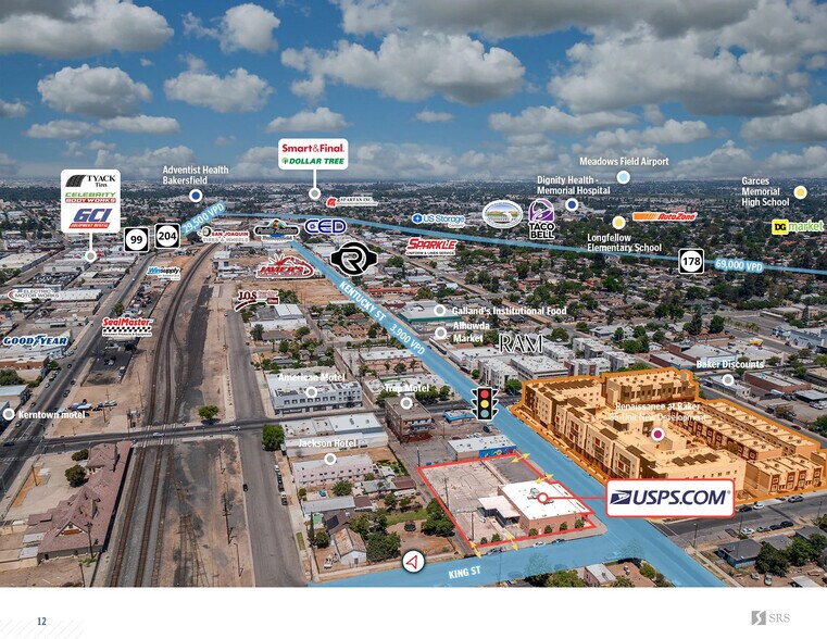 More Photos Of 727 Kentucky St, Bakersfield Post Office For Sale