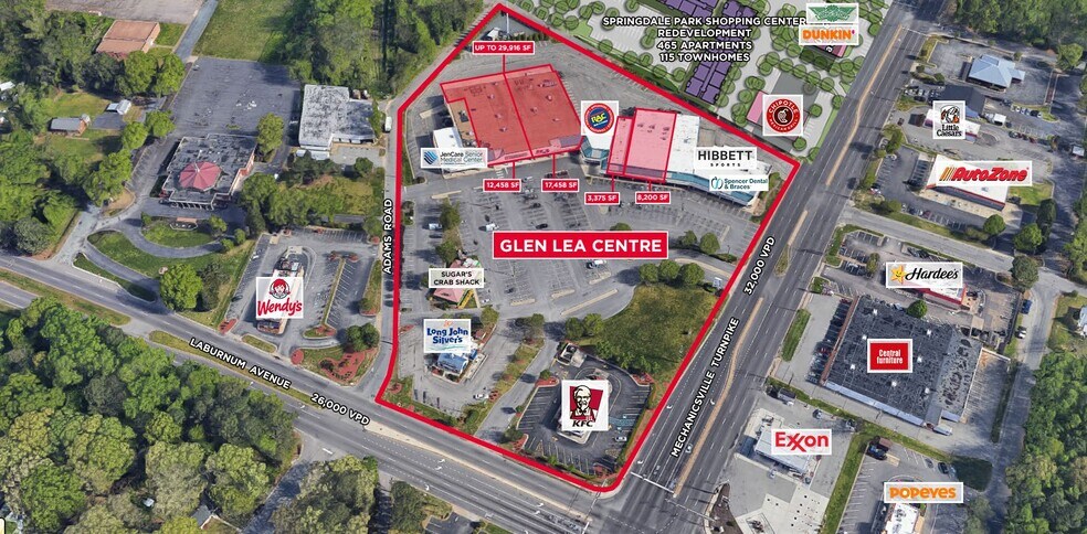 More Photos Of 3800-3824 Mechanicsville Pike, Richmond Unknown For Lease