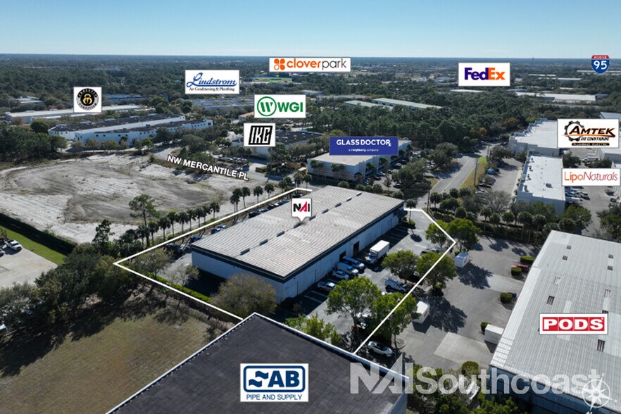 More Photos Of 603-619 NW Mercantile Pl, Port Saint Lucie Warehouse For Lease