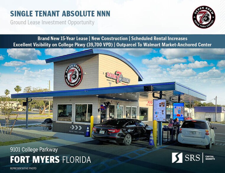 Primary Photo Of 9101 College Pky, Fort Myers Fast Food For Sale