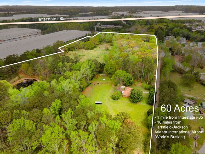More Photos Of 9301 Bohannon Rd, Fairburn Land For Sale