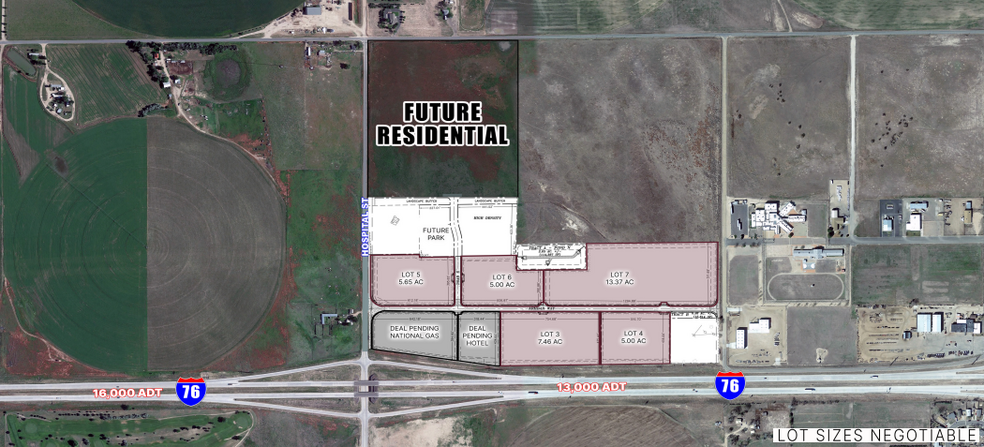 Primary Photo Of NEC I-76 & Hospital Street, Brush Land For Lease