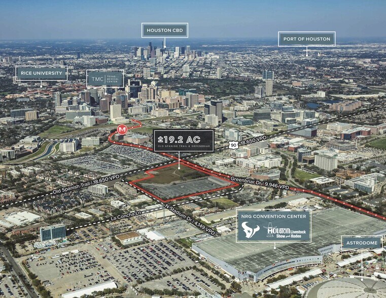 Primary Photo Of 1500 Old Spanish Trl, Houston Land For Sale