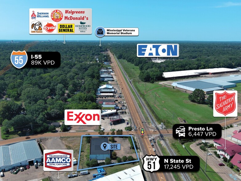 More Photos Of 5608 N State St, Jackson Freestanding For Sale