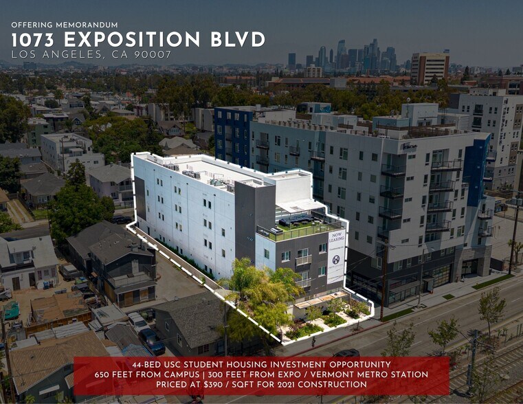 Primary Photo Of 1073 Exposition Blvd, Los Angeles Apartments For Sale