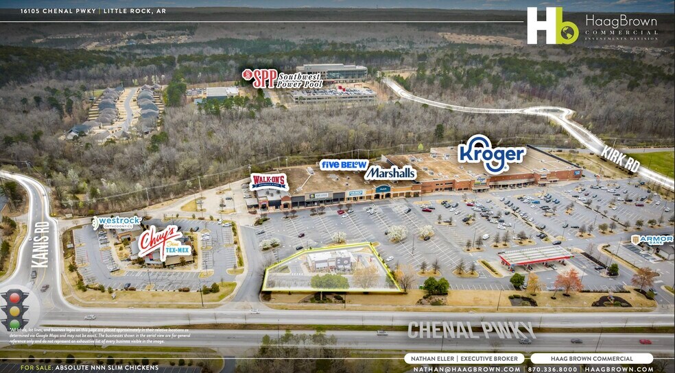 More Photos Of 16105 Chenal Pkwy, Little Rock Fast Food For Sale