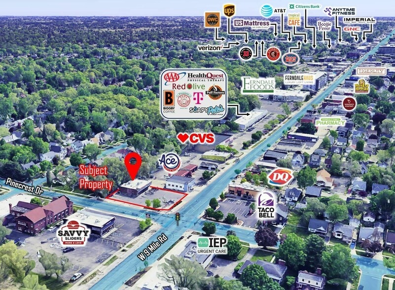 More Photos Of 1040 W 9 Mile Rd, Ferndale Convenience Store For Sale