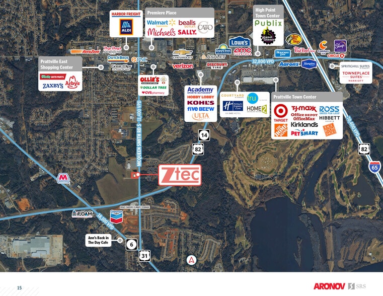 More Photos Of 1284 McQueen Smith Rd S, Prattville Convenience Store For Sale