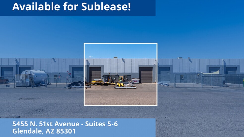 Primary Photo Of 5455 N 51st Ave, Glendale Warehouse For Lease