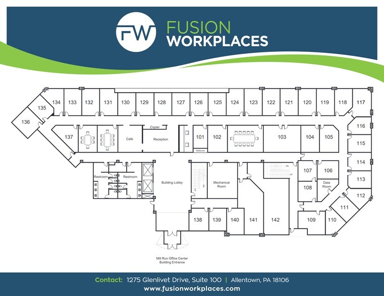More Photos Of 1275 Glenlivet Dr, Allentown Coworking Space