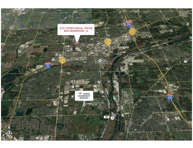 More Photos Of 510 Territorial Dr, Bolingbrook Manufacturing For Lease