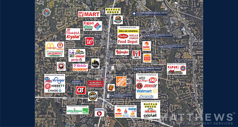 More Photos Of 7183 GA Highway 85, Riverdale Restaurant For Lease