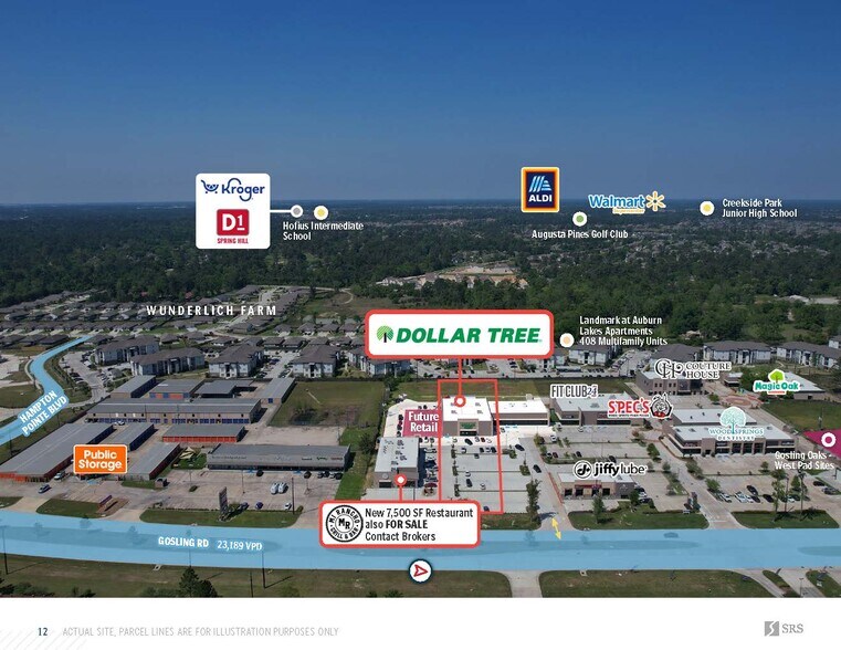 More Photos Of 24527 Gosling Rd, Spring Storefront For Sale