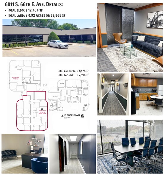 More Photos Of 6911 S 66th East Ave, Tulsa Office For Sale