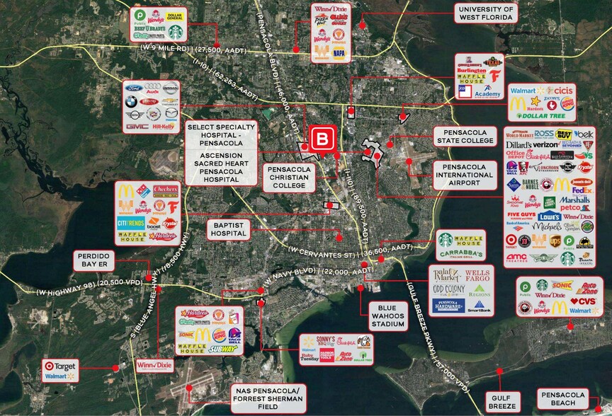 More Photos Of 85 W Airport Blvd, Pensacola Storefront Retail Office For Sale