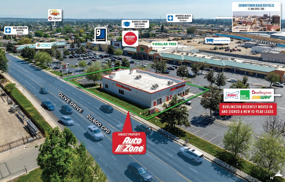 More Photos Of 1125 Olive Dr, Bakersfield Storefront For Sale