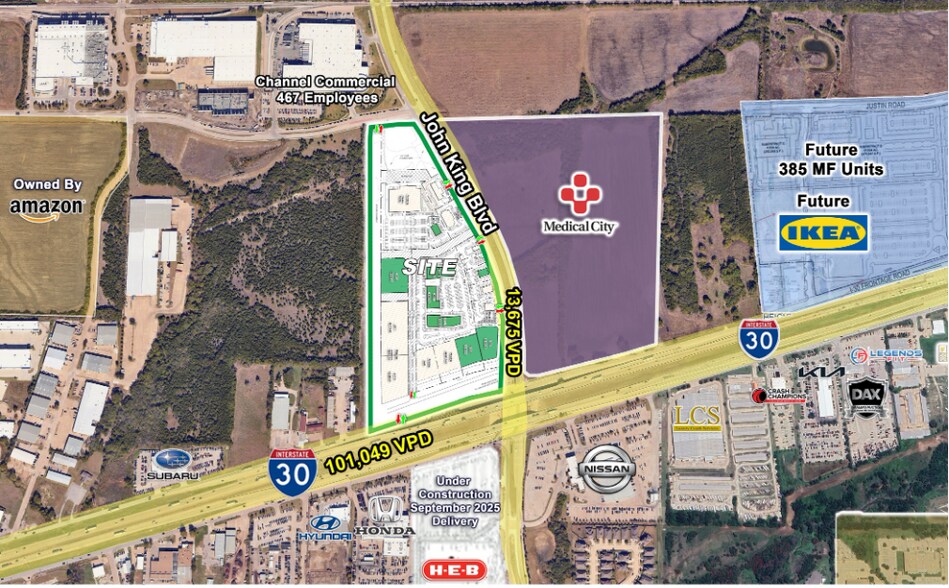 Primary Photo Of NEC I-30 And John King, Rockwall Land For Lease