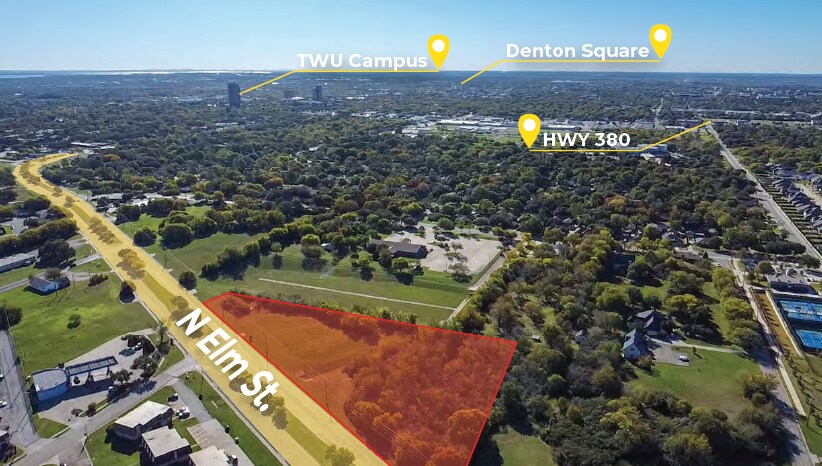 More Photos Of 3301 N Elm St, Denton Land For Sale