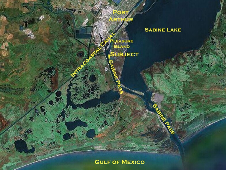 More Photos Of Highway 82 & Sabine Ship Channel, Port Arthur Land For Sale