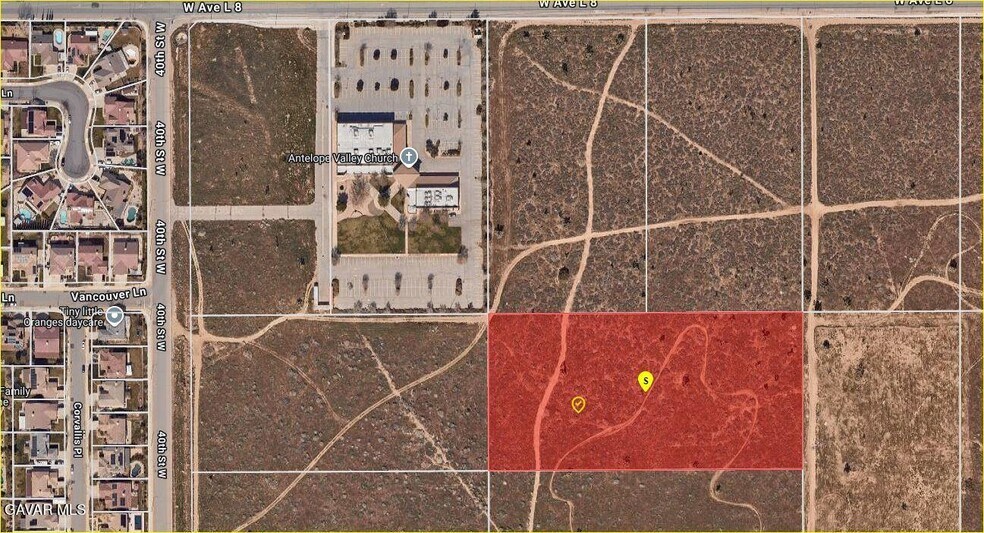 More Photos Of 40th Street West, Quartz Hill Land For Sale