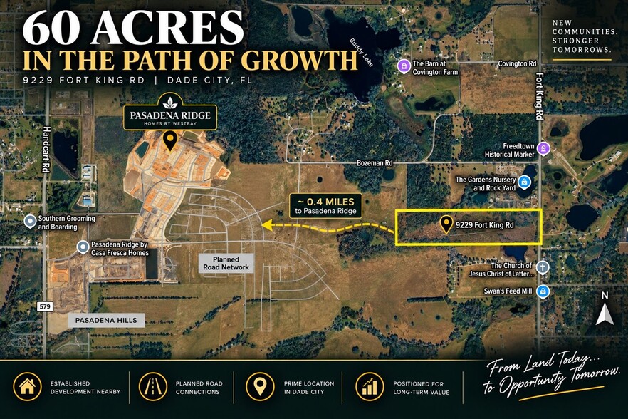 Primary Photo Of 9229 Fort King Rd, Dade City Land For Sale