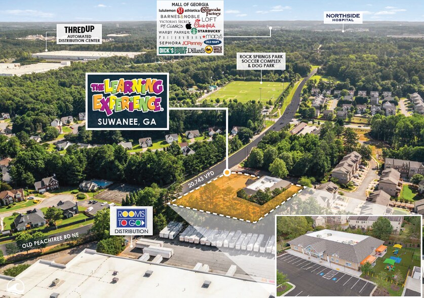 More Photos Of 285 Old Peachtree Rd NW, Suwanee Daycare Center For Sale