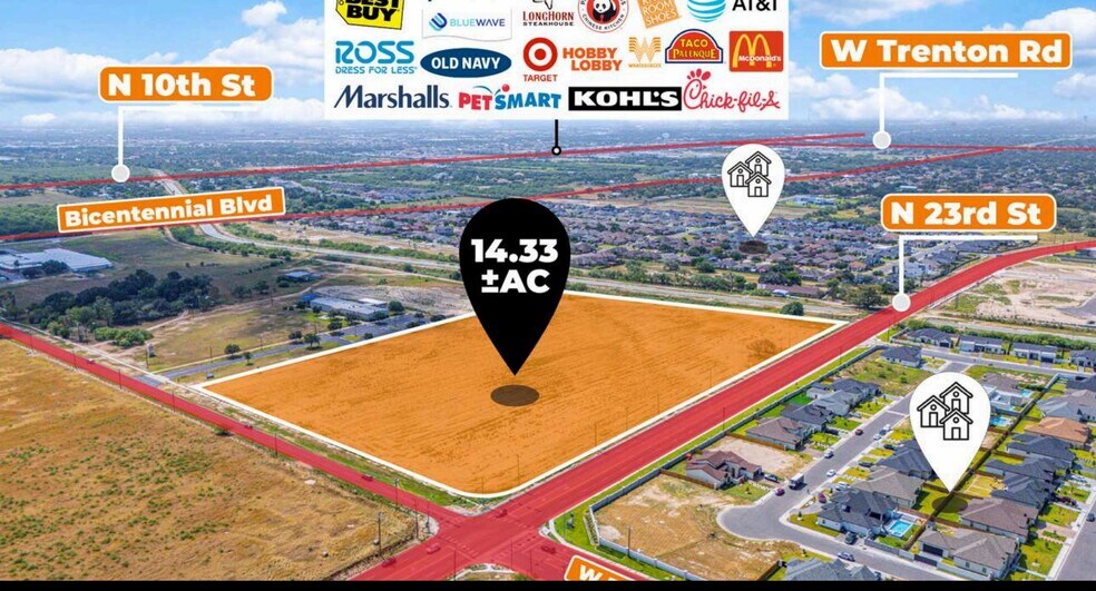More Photos Of 9800 N 23rd St, McAllen Land For Sale