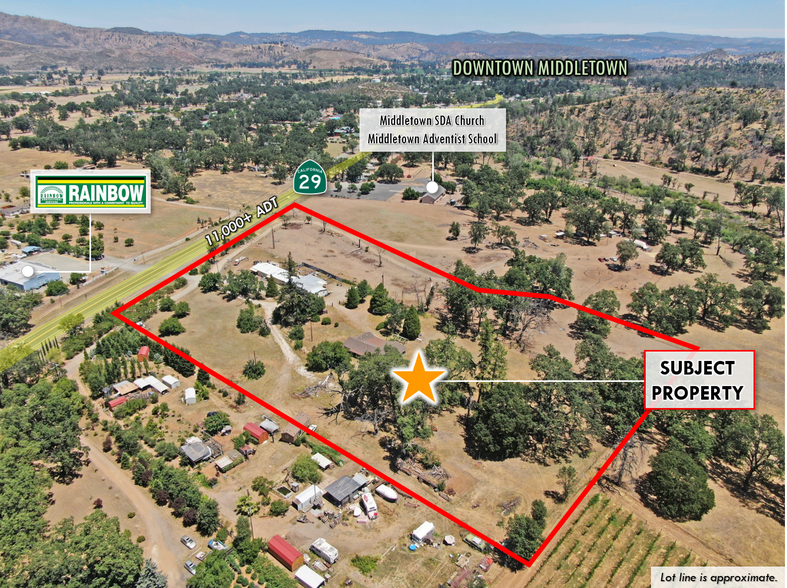 Primary Photo Of 21720 S State Highway 29, Middletown Storefront Retail Office For Sale