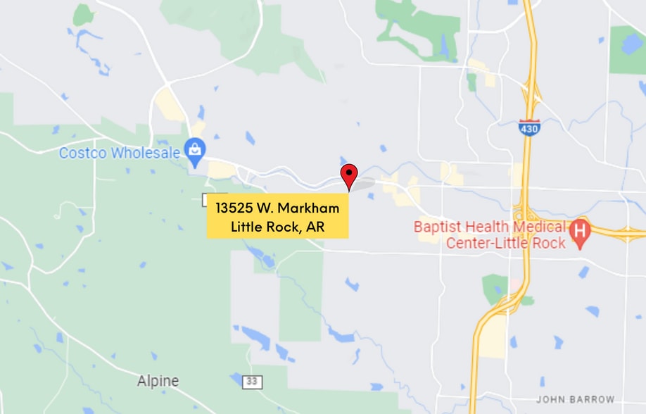 More Photos Of 13525 W Markham St, Little Rock Land For Sale