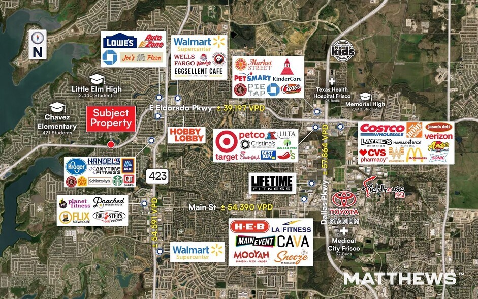 More Photos Of Pecan Dr & E Eldorado Pkwy, Little Elm Storefront For Lease
