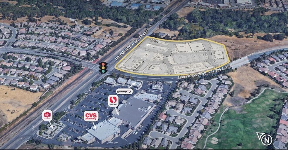More Photos Of Ferrari Ranch Rd & Lincoln Blvd, Lincoln Storefront Retail Office For Lease