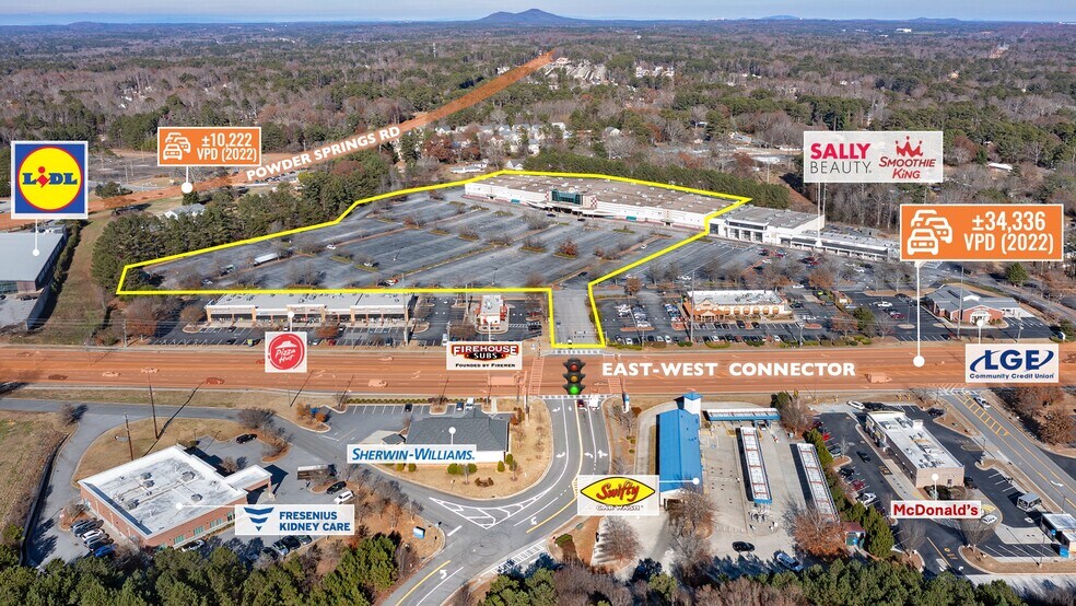 More Photos Of 2840 E West Connector, Austell Movie Theatre For Sale
