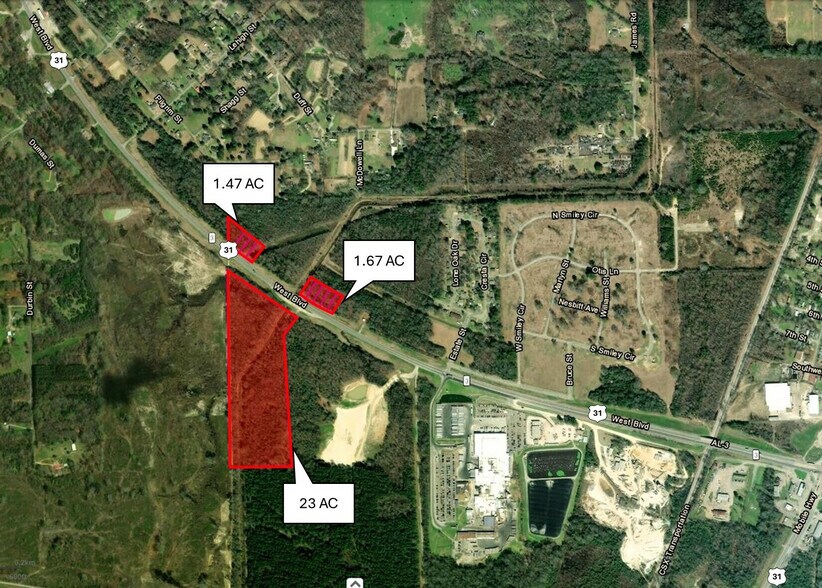 Primary Photo Of West Boulevard Industrial & Commercial Land, Montgomery Land For Sale