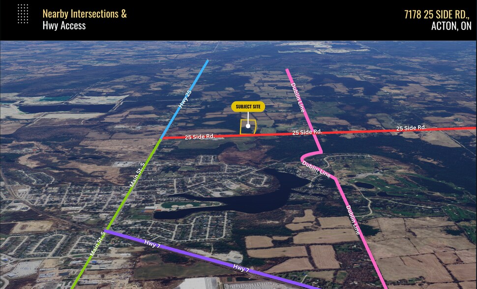 More Photos Of 7178 25 Side Rd, Halton Hills Land For Sale