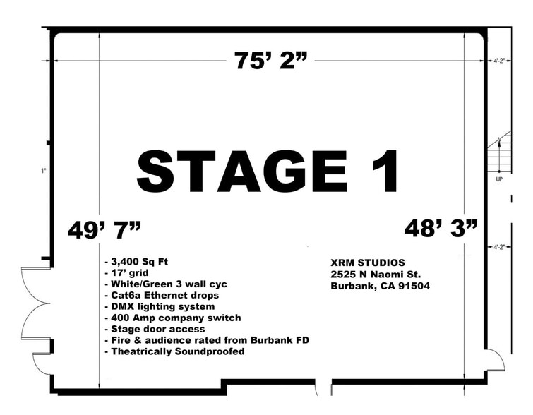 More Photos Of 2525 N Naomi St, Burbank Movie Radio TVStudio For Sale